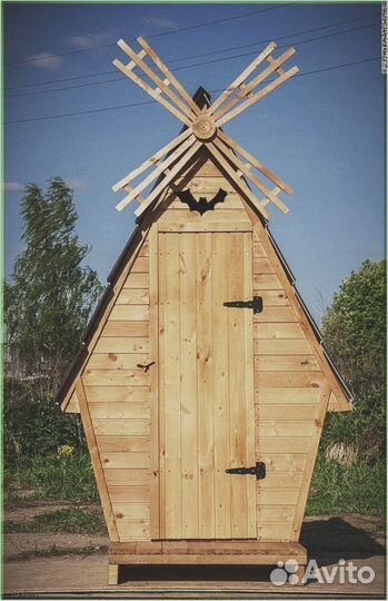 Уличный туалет с установкой PLR