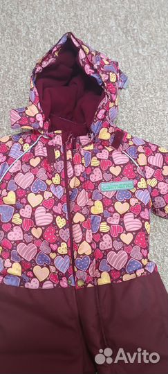 Зимний комбинезон для девочки 92 98