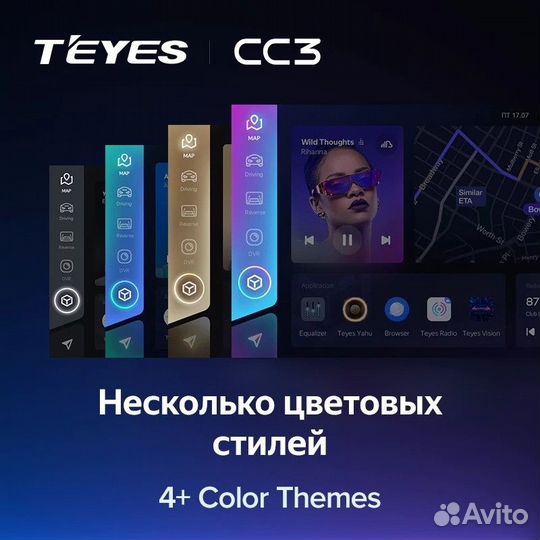 Магнитола Teyes CC3 4/32 Honda Civic 8 (2005-2012)