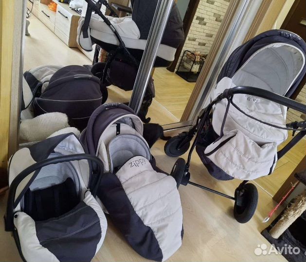 Коляска 3 в 1 Zippy Tutis