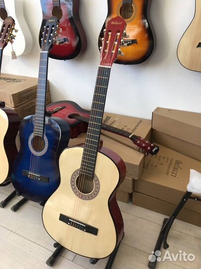 Гитара классическая 4/4 натуральный