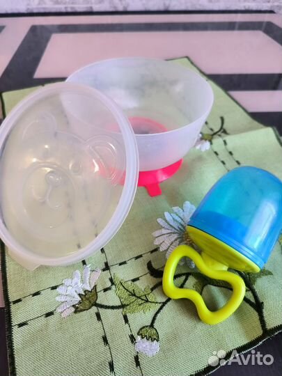 Ниблер и тарелочка на присоске