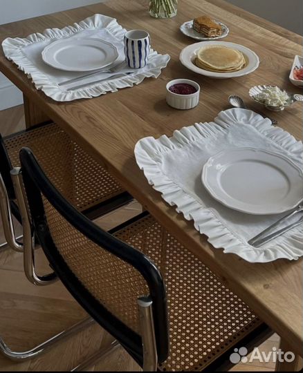 Плейсмат с рюшами оборками воланами