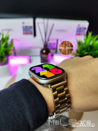 Apple Watch Ultra 2 HK9 Ultra 2 +ремеш+зарядк+дост