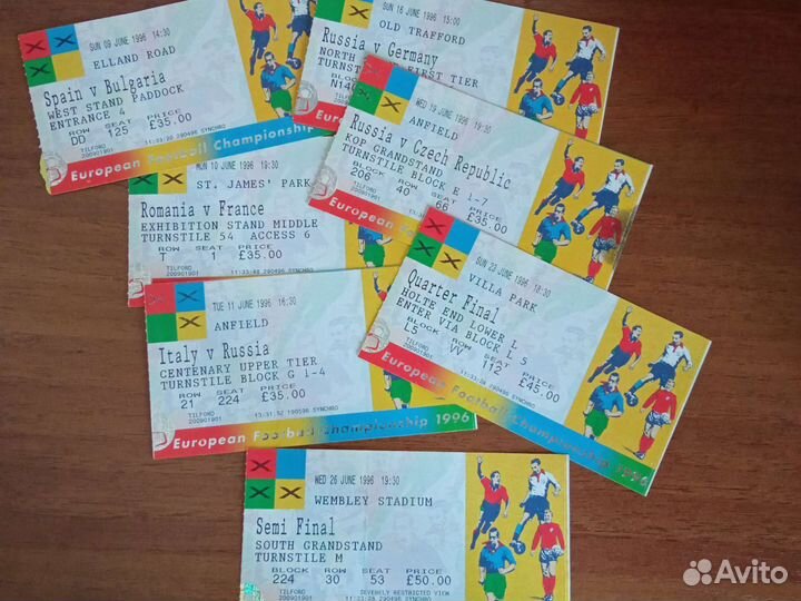 Футбольные билеты