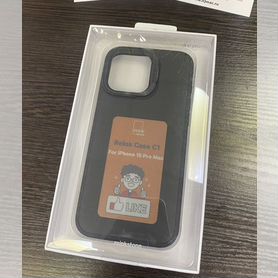 Накладка силикон. +пластик. +E-Ink на iPhone 15-Pr