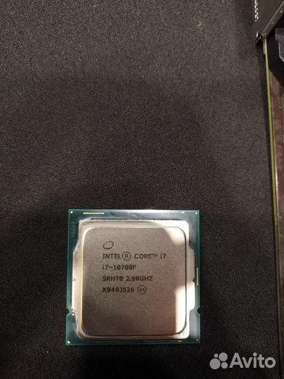 Процессор intel core i7-10700f 8 ядер 16 потоков