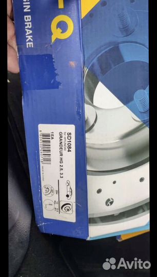 Тормозные диски Sangsin Brake SD 1084