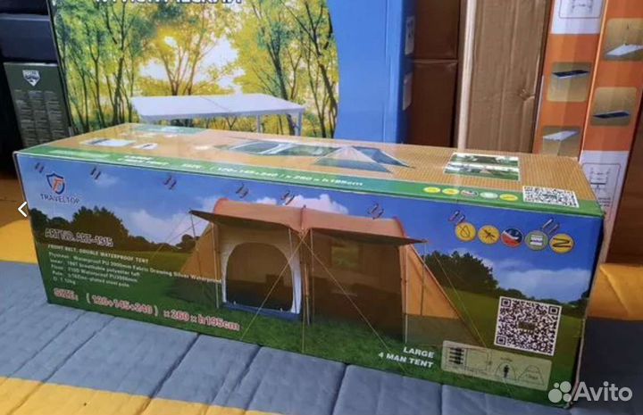Палатка с тамбуром