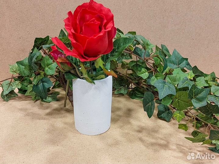 Гипсовые и бетонные стаканы для офиса, ванной