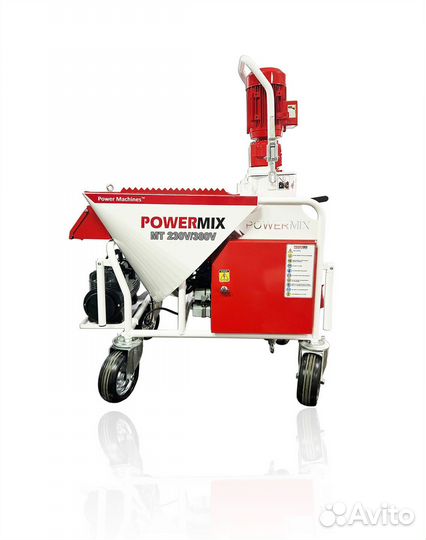 Штукатурная станция PowerMix MT 230V / 380V