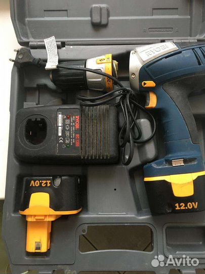 Шуруповерт ryobi