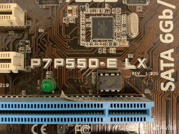 Материнская плата asus P7P55D-E LX s1156