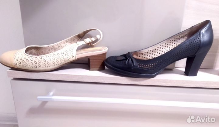 Туфли босоножки 38 39 кожа