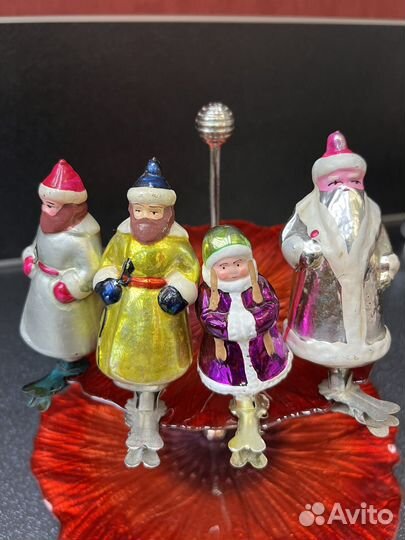 Елочные игрушки СССР