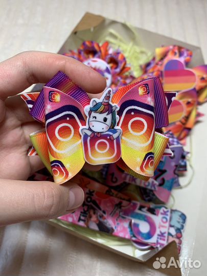 Набор резинок для волос ручной работы