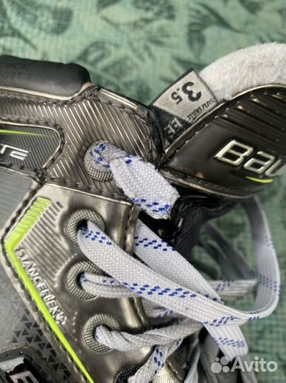 Вратарские коньки bauer 3.5