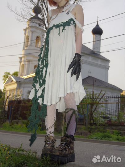 Дизайнерское креативное платье SS23