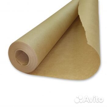 Крафт бумага, упаковочная, цена за 1 м, ш. - 800мм