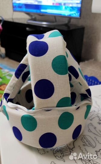 Детский шапка- шлем защитный для малышей