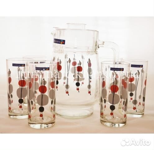 Кувшин (графин) стаканы Luminarc