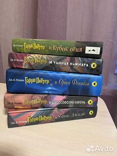 Книги гарри поттер