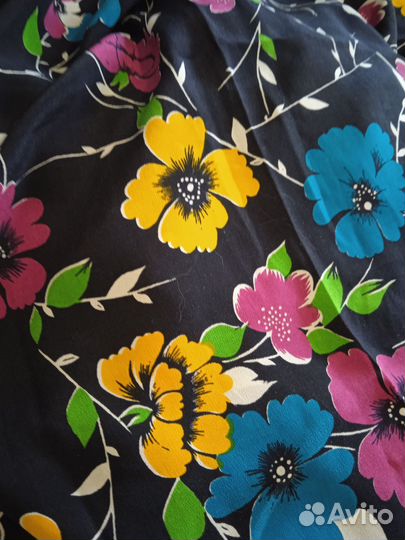 Отрез крепдешин 100 натуральный шелк 3,3 м