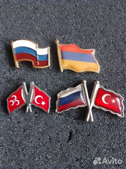 Значки флаги