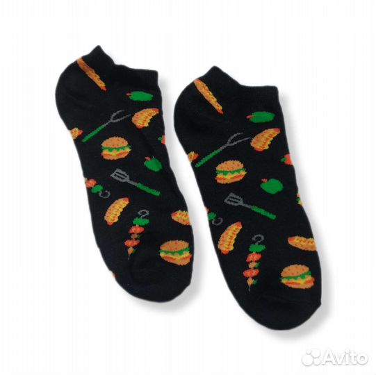 Носки женские с принтом 