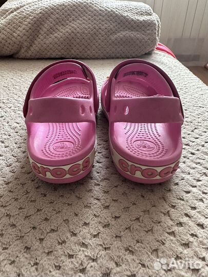 Сандали Crocs на девочку. Размеры: C11 и C12