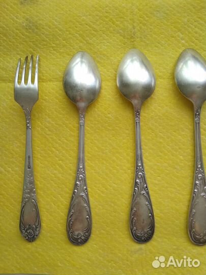 Ложки мельхиоровые СССР