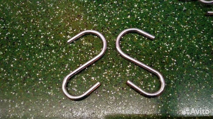 Крючки для коптильни из нержавейки 100 штук