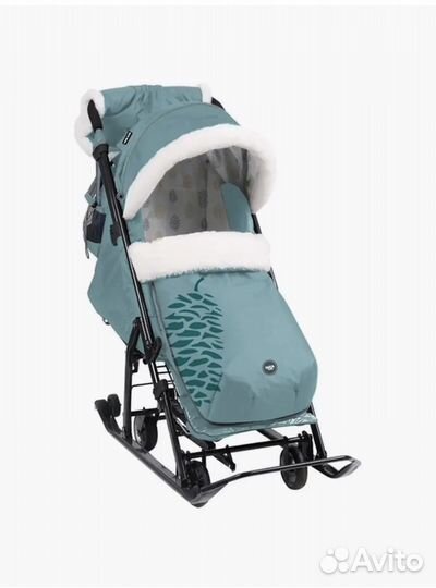 Детские санки коляска nika