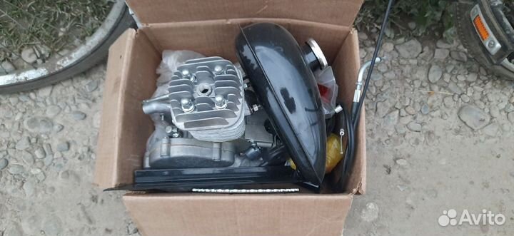 Велосипед Урал с мотором Д80