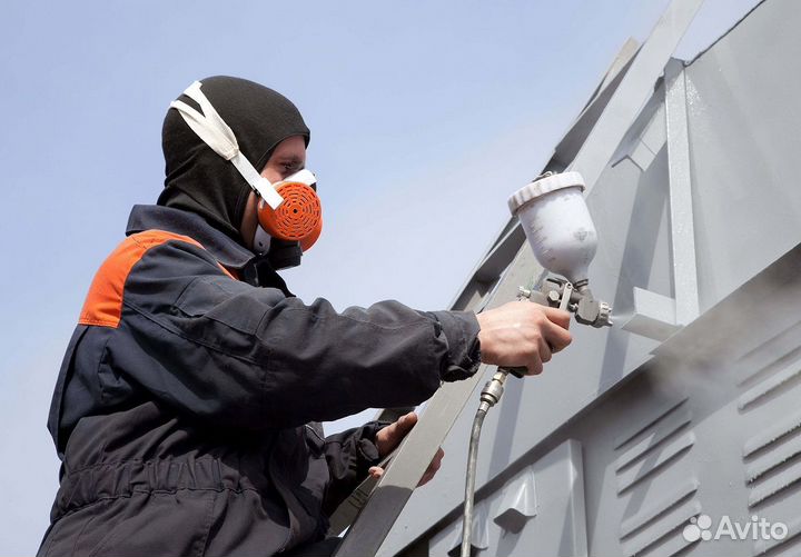 Работа / маляр по металлу