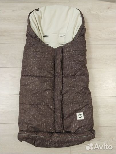 Зимний конверт в коляску мимими