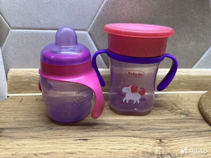 Поильники и бутылочки