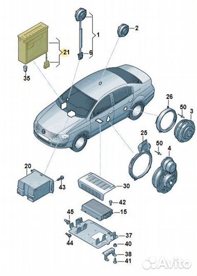 CD-Чейнджер Volkswagen Passat B6 BLR 2005