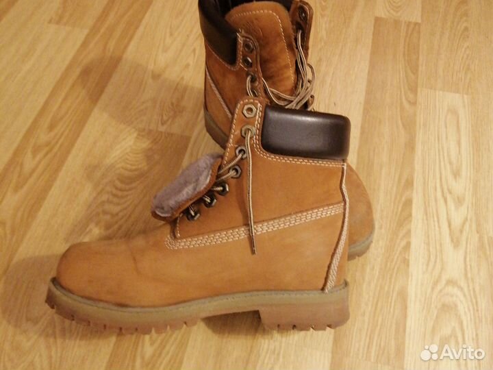 Ботинки зимние timberland, 37