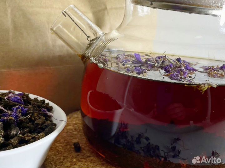 Иван-чай с цветами 1кг свежий 2023, зож