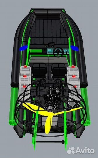 Аэролодка SibEX Пролайт