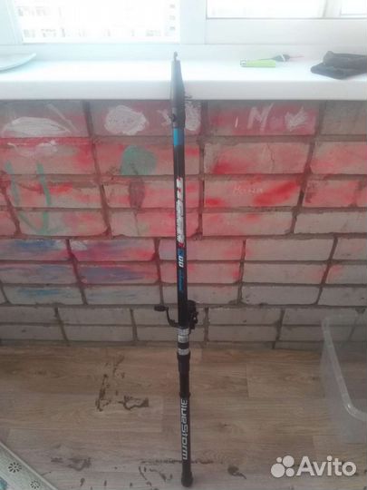 Удочка телескопическая с катушкой