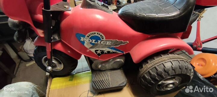 Детский электро мотоцикл