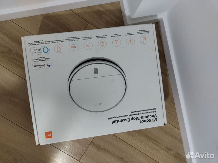 Робот пылесос xiaomi mi robot vacuum mop essential