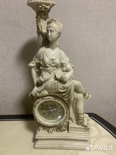 Старинные каминные часы СССР