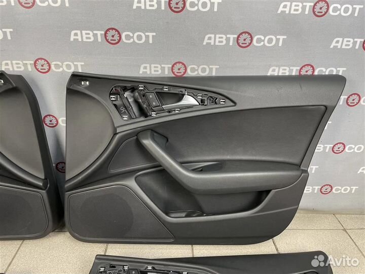 Дверные карты комплект Audi A6 4G 20112018