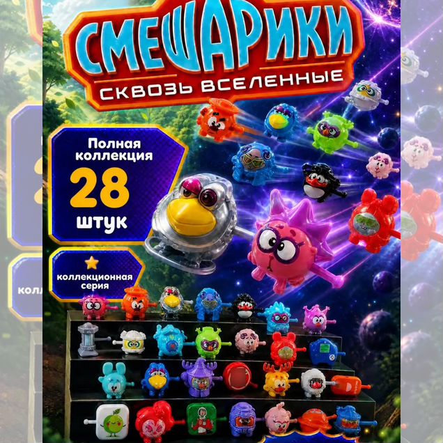 Смешарики пятерочка полная коллекция