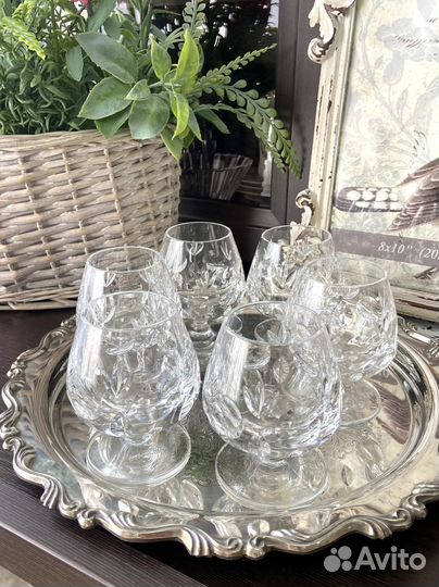 Хрустальные коньячные фужеры Германия