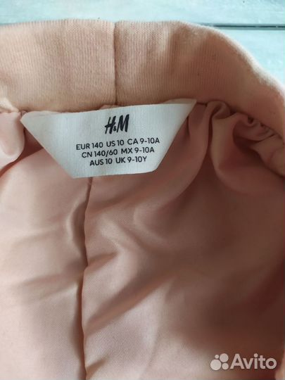 Шорты с пайетками H&M 140 см