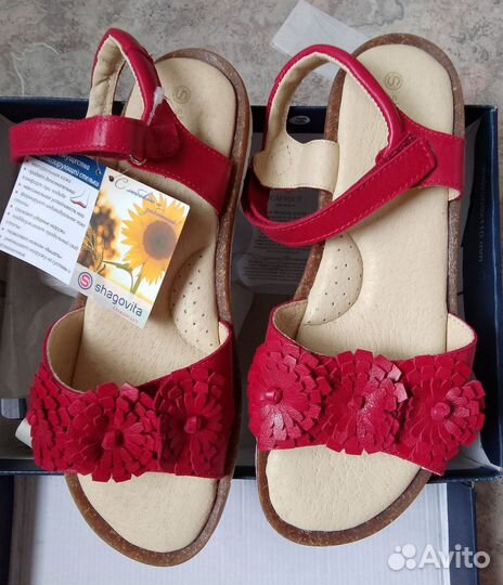 Босоножки для девочки Shagovita новые 39 размер